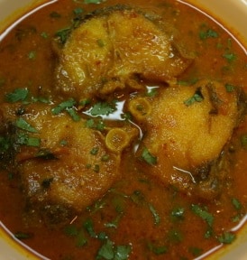 Fish Curry Bihari Style