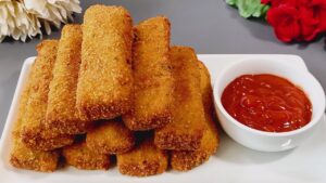 Aloo Bread Fingers Recipe